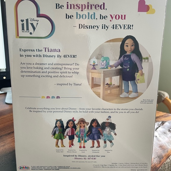 NIB Disney ILY 4ever inspired by Tiana Accessory Pack - Picture 2 of 2
